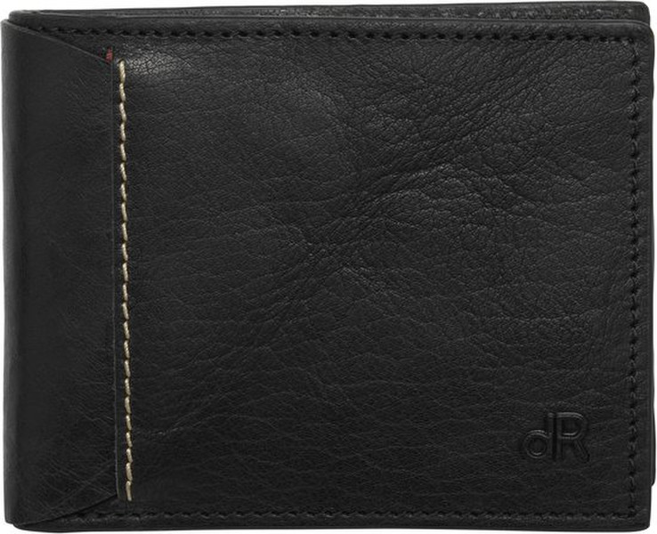 H.J. de Rooy Waxi Male Leather Black wallet