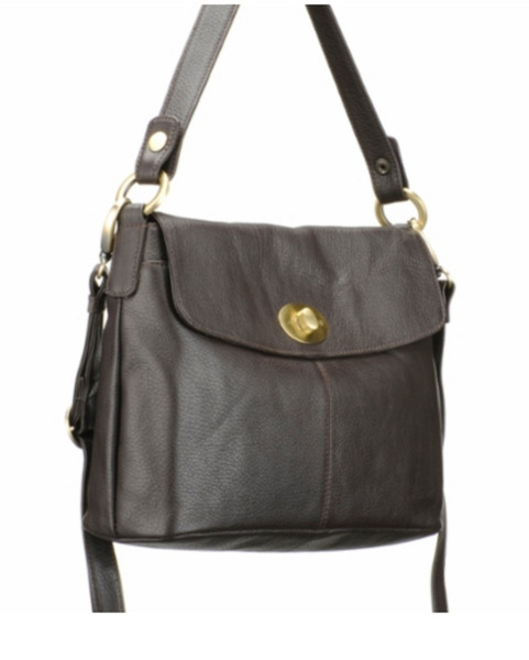 H.J. de Rooy 8712099003306 Leather Brown Messenger bag handbag