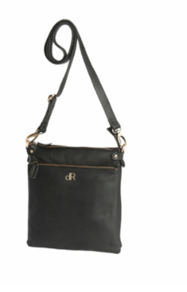 H.J. de Rooy 8712099023762 Leather Black Messenger bag handbag