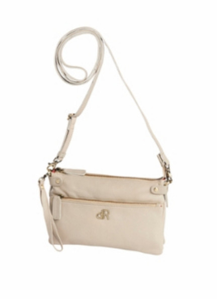 H.J. de Rooy 8712099023878 Leder Beige Messenger bag Handtasche