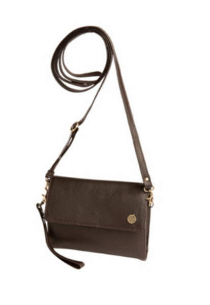 H.J. de Rooy 8712099025452 Leather Brown Messenger bag handbag