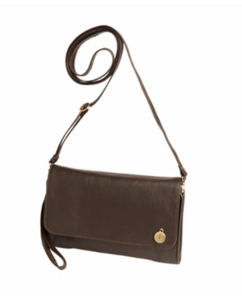 H.J. de Rooy 8712099025520 Leather Brown Messenger bag handbag
