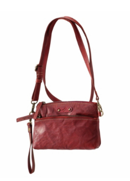 H.J. de Rooy 8712099026381 Leather Red Messenger bag handbag