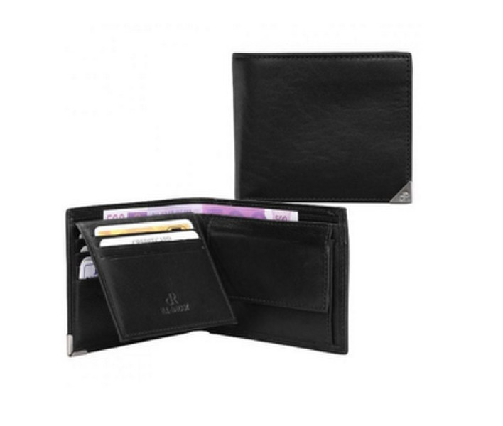 H.J. de Rooy 8712099552477 Мужской Кожа Черный wallet