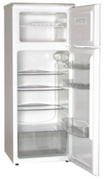 Exquisit FR240 A Отдельностоящий 220л Белый холодильник с морозильной камерой