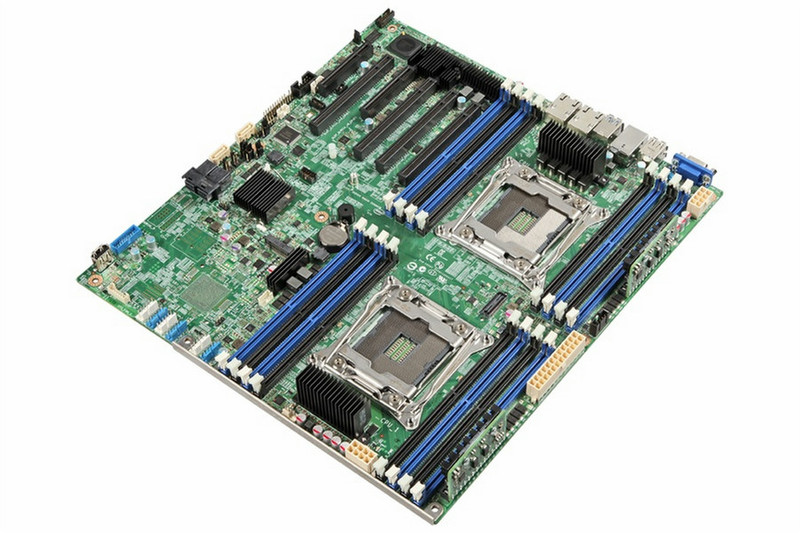 Intel DBS2600CW2R Intel C612 LGA 2011 (Socket R) SSI EEB материнская плата для сервера/рабочей станции