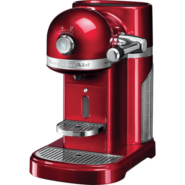 KitchenAid Artisan Nespresso Отдельностоящий Semi-auto Espresso machine 1.4л Красный