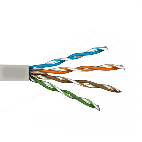 Kloner KCL5-305 305m Cat5e U/UTP (UTP) White networking cable