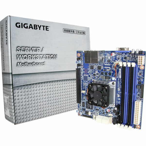 Gigabyte MB10-DS0 (rev. 1.0) BGA1667 Mini ITX материнская плата для сервера/рабочей станции