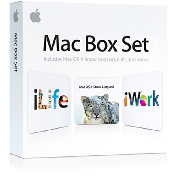 Apple Mac OS X Box Set 5user(s) English