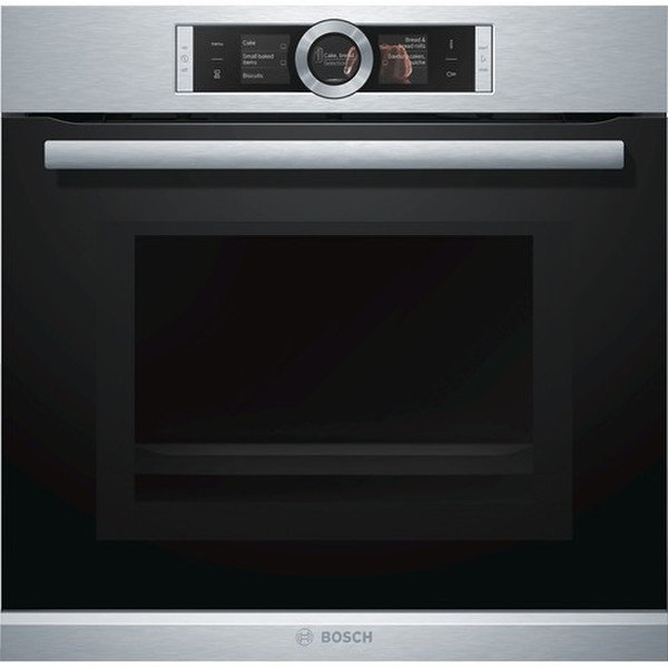 Bosch Serie 8 HMG676ES1S Electric oven 67л 3650Вт Черный, Нержавеющая сталь