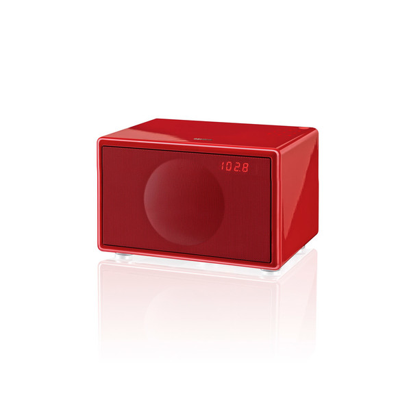 Geneva S Wireless DAB+ Персональный Цифровой Красный радиоприемник