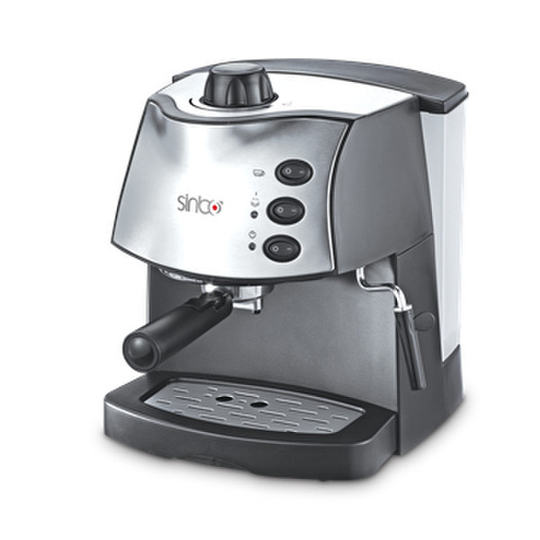 Sinbo SCM-2937 Espresso machine 1.8л Черный, Cеребряный кофеварка