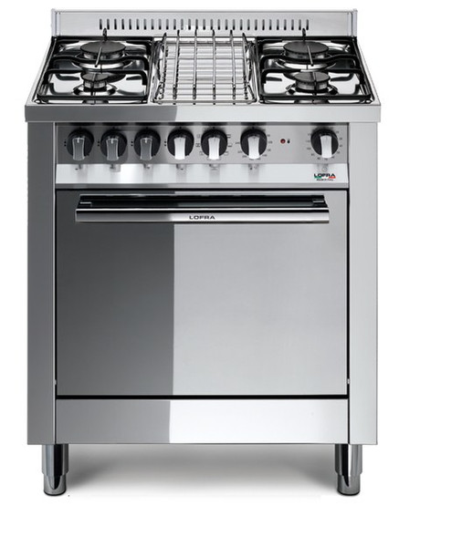 Lofra M75GV Freestanding Gas hob Stainless steel cooker