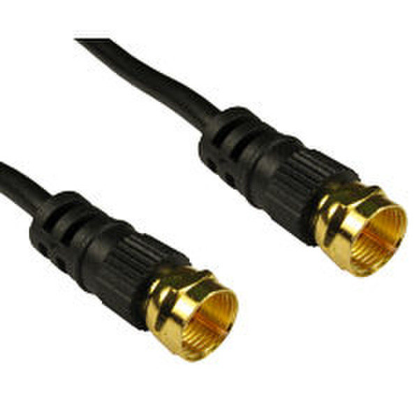 Cables Direct 2FK-15 15м F-Type F-Type Черный коаксиальный кабель