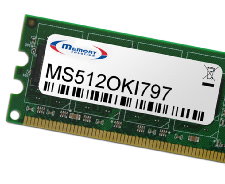 Memory Solution MS512OKI797 модуль памяти для принтера