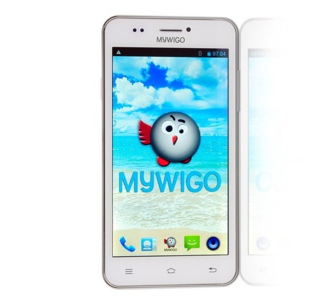 MyWiGo WINGS 509-2 4ГБ Белый смартфон