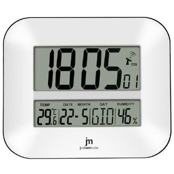Lowell JD9902 Digital wall clock Прямоугольник Белый настенные часы
