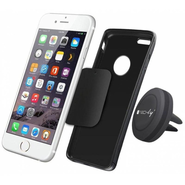 Techly Car Universal Support with Magnets for Smartphone and Tablet Black I-SMART-UNITY
