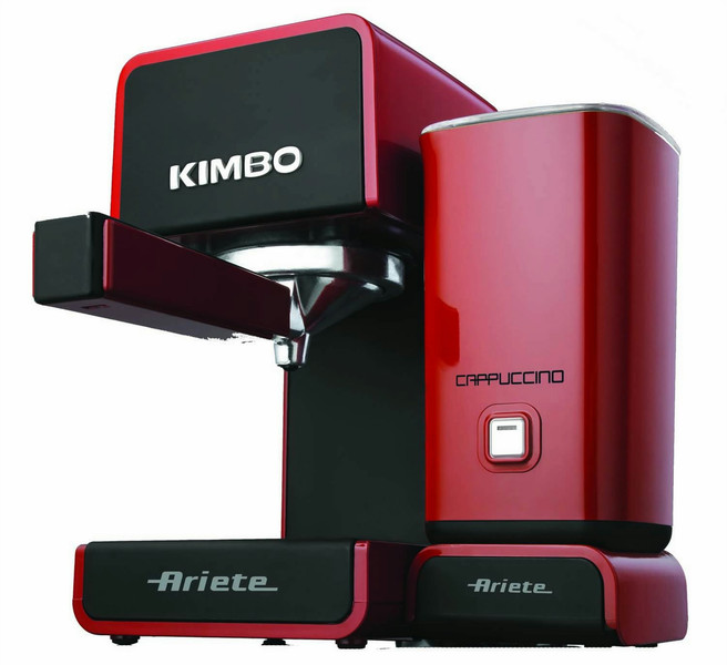 Ariete 1364 Espresso machine 1л 1чашек Черный, Красный