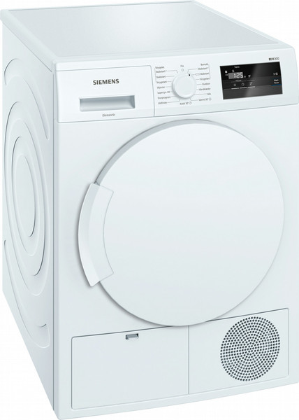 Siemens WT43H007DN Freistehend Frontlader 7kg A+ Weiß Wäschetrockner