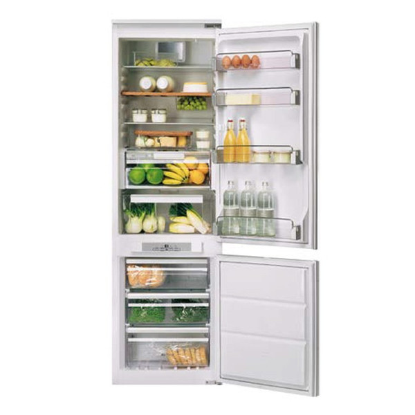 KitchenAid KCBCR 18600 freestanding 195L 63L A+ White fridge-freezer