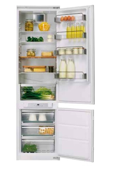 KitchenAid KCBCR 20600 freestanding 237L 63L A+ White fridge-freezer