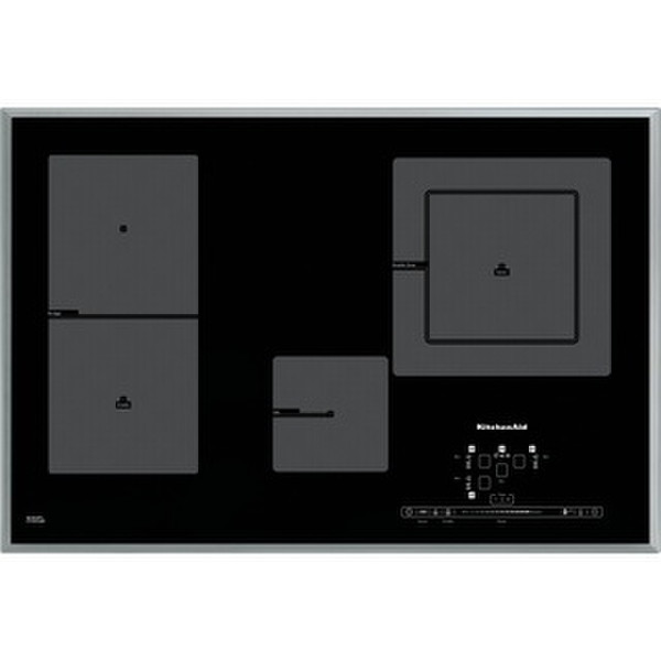 KitchenAid KHIP4 77510 Built-in Induction Black hob