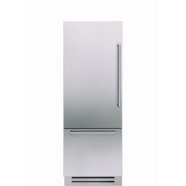 KitchenAid KCZCX 20750L Built-in 275L 85L A+ Stainless steel fridge-freezer