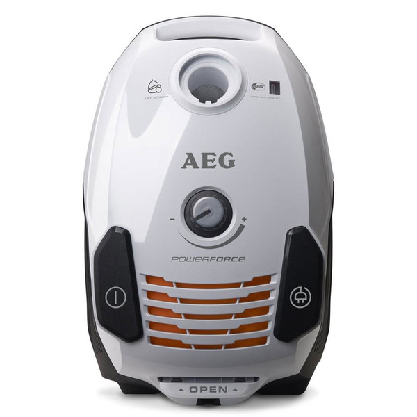 AEG APF6111 Cylinder vacuum cleaner 3.5L 700W A Black,White