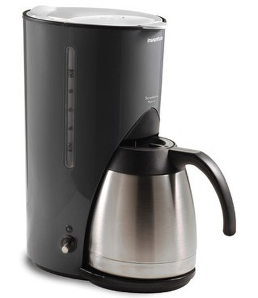 Inventum HK75 Coffee Maker Filterkaffeemaschine 1.5l 12-15Tassen Schwarz
