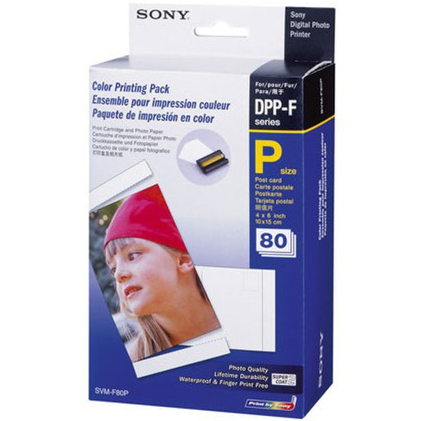 Sony 80 Photo Papers for DPP-FP30 photo paper