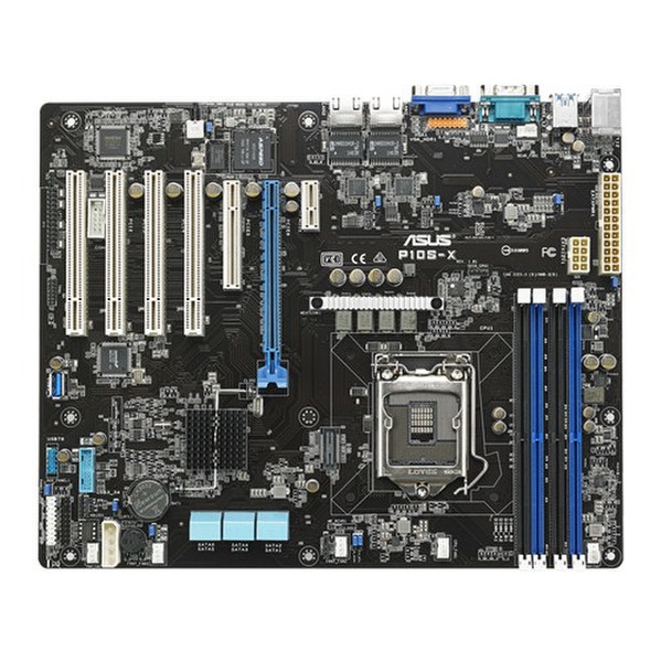 ASUS P10S-X server/worksation motherboard Intel C232 Socket H4 (LGA 1151) ATX Server-/Workstation-Motherboard