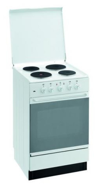 ETNA 1504W Freestanding Gas hob White cooker