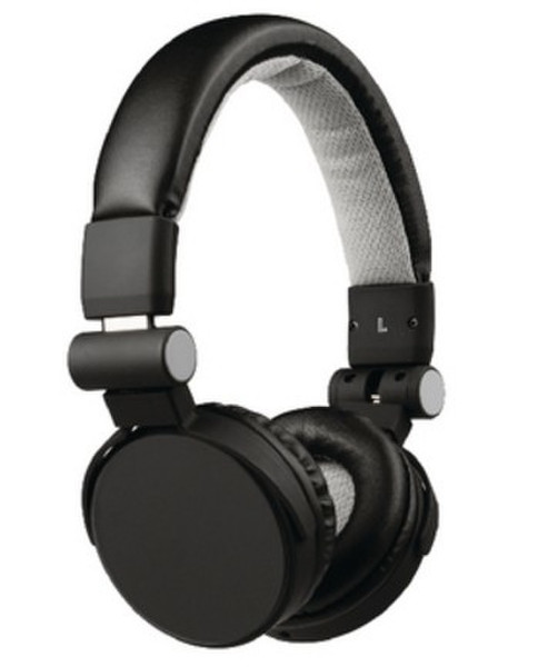 König CSHSONE110BL Head-band Binaural Wired Black mobile headset