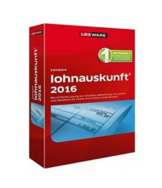 Lexware Lohnauskunft 2016