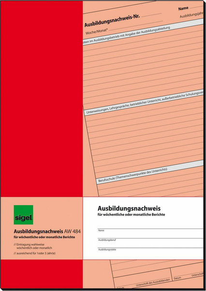 Sigel AW484 business form