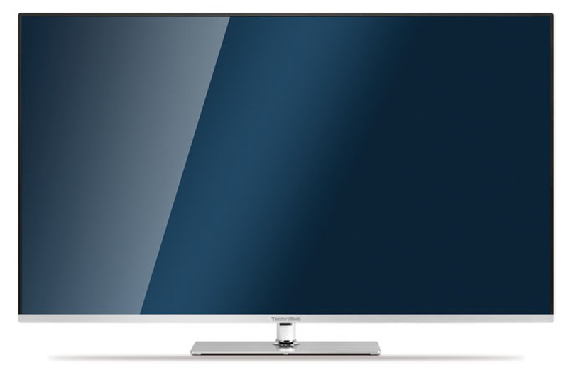TechniSat UHD+ 55 55Zoll 4K Ultra HD 3D Smart-TV WLAN Schwarz, Silber LED-Fernseher