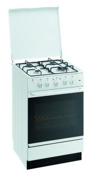 ETNA 1624W Gas/elektro fornuis Freestanding Gas hob White