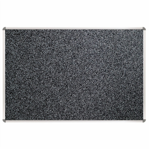 MooreCo 321RG-96 Fixed bulletin board Прорезиненный Черный доска для объявлений