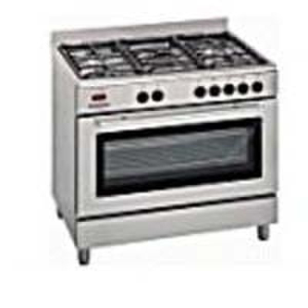 ETNA Gas/Electrical Cooker Freestanding Gas hob Stainless steel