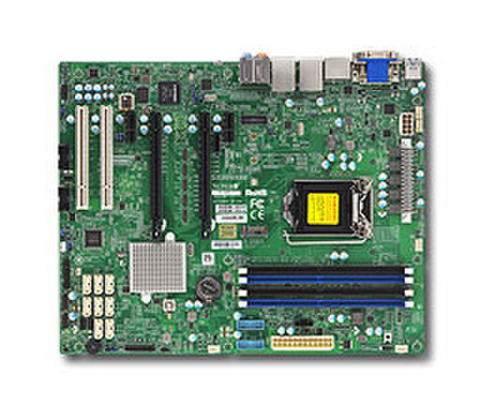 Supermicro X11SAE-F Intel C236 LGA 1151 (Socket H4) ATX Server-/Workstation-Motherboard