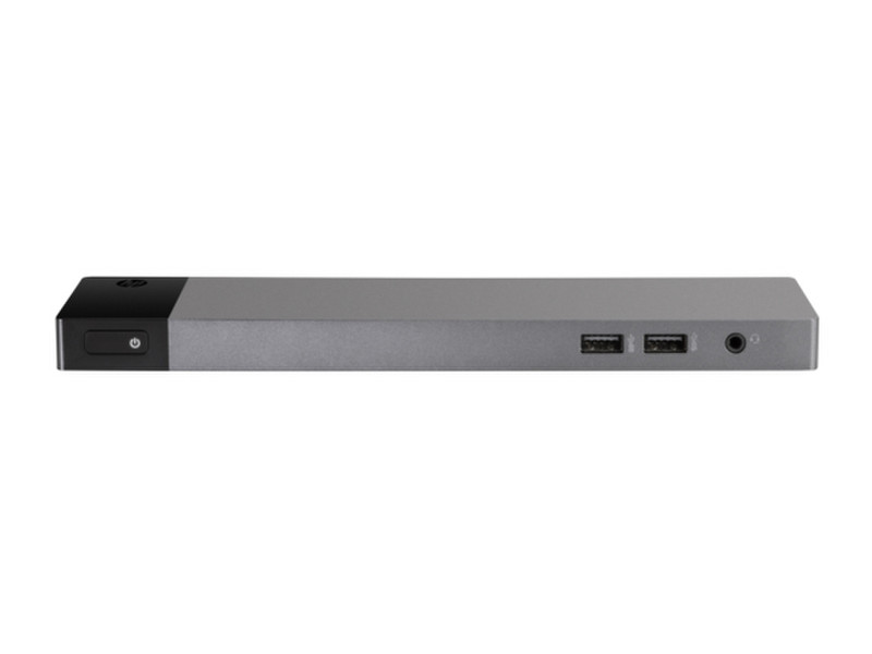 HP ZBook 150W Thunderbolt 3 Dock Thunderbolt 3 Черный, Cеребряный док-станция для ноутбука