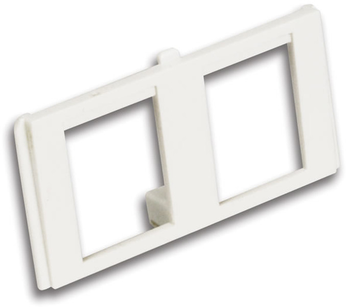 Siemon MX-SMB-MM-02 White switch plate/outlet cover