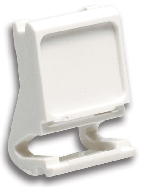 Siemon MX-SM-BLNK-02 White switch plate/outlet cover