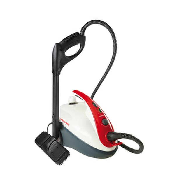 Polti Smart 30_R Cylinder steam cleaner 1.6l 1800W Schwarz, Rot, Weiß