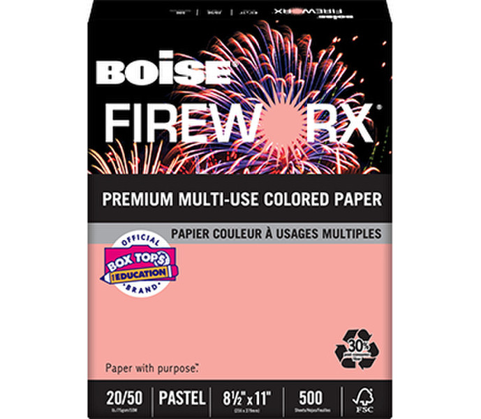 Boise Fireworx Letter (215.9×279.4 mm) Coral inkjet paper