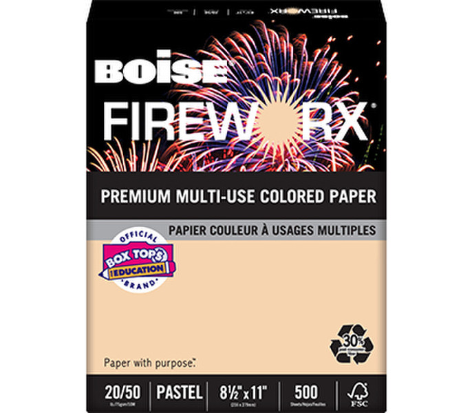 Boise Fireworx Letter (215.9×279.4 mm) Tan inkjet paper