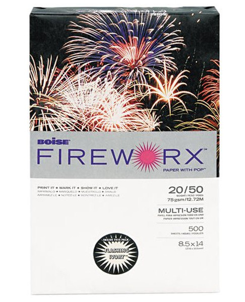 Boise Fireworx Oficio (215.9×342.9 mm) Elfenbein Druckerpapier
