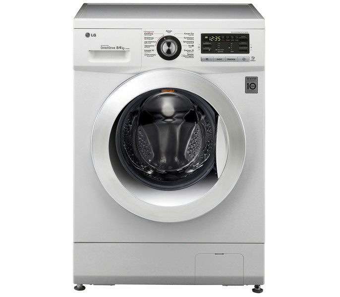 LG F1496AD1 freestanding Front-load B White washer dryer